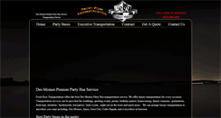 Desktop Screenshot of frontrowtransportation.com